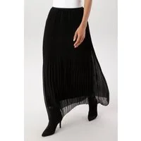 Aniston SELECTED Plisseerock plissierter, leicht transparenter Chiffon, gefüttert - NEUE KOLLEKTION