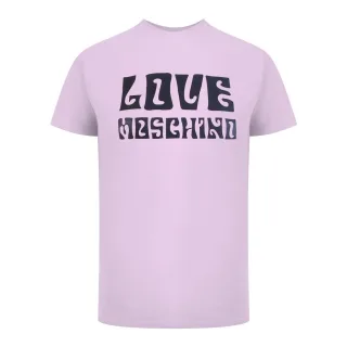 Love Moschino Jg7408pp0nl50600 Pinkes T-shirt Für Damen