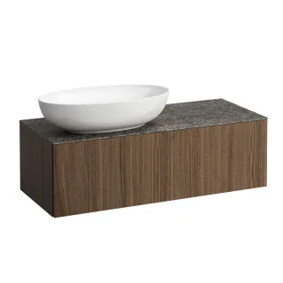 LAUFEN Waschtischunterschrank und Waschtischplatte ALESSI 500x1200x370  H4323100976301