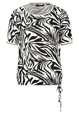Betty Barclay - Casual-Shirt schwarz/weiß - Gr. - 38
