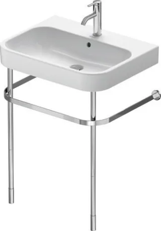 Duravit Happy D.2 Metallkonsole Chrom Poliert 623x491x750 mm - 0030781000 30781000