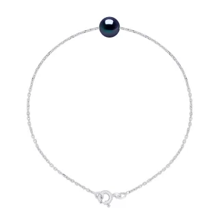 Armband echte Süßwasser-Zuchtperle rund 7-8 mm