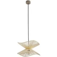 Lindby Hängeleuchten Valdorin, Creme IP44, 1 x 15 W LED