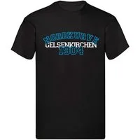 G-graphics T-Shirt Nordkurve – Gelsenkirchen – 1904 (1-tlg) Herren T-Shirt mit einem Motiv für den echten Fan