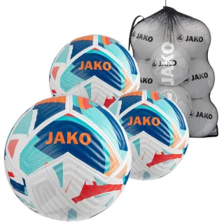 JAKO Spielball Flow 3er Ballpaket inkl. Ballsack