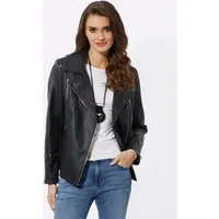 Witt Allwetterjacke Lederimitat-Jacke Langarm