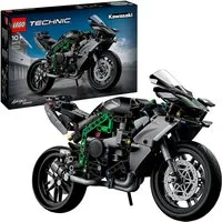 LEGO® Kawasaki Ninja H2R Motorrad (42170), LEGO® Technic Konstruktionsspielsteine, (643 St), Made in Europe