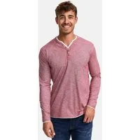 Indicode Langarmshirt Herren INColeson Shirt Langarm Herrenshirt Langarmshirt aus 100% Baumwolle