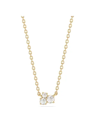 Diam Addict Halskette 585 Gelbgold mit im Labor gezüchteten Diamanten