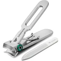 LuxusKollektion Fußnagelknipser Übergroßer Nagelknipser mit Scharfer Klinge und Feile 16mm