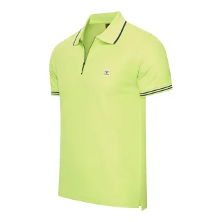 Cappuccino Italia Polo Kurzarm Polo Zip Polo Torino Grün