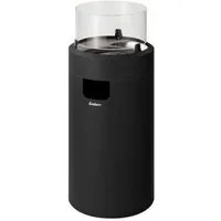 Enders® Terrassenstrahler Nova LED M Black, 2500 W, ECO-Brenner, Ambiente-Beleuchtung