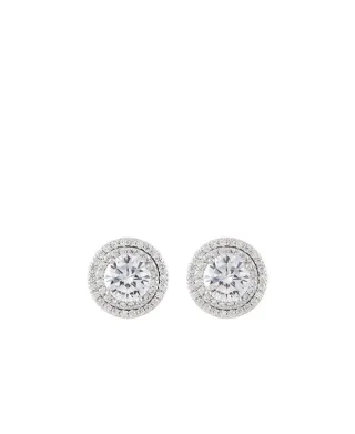 US Polo Assn Jewellery – Ohrringe mit Kristall-Rhodium