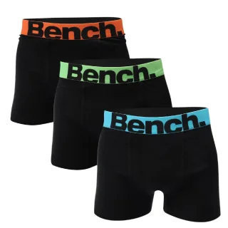 Bench - "Action" Boxershorts für Herren (3er-Pack) (Schwarz)