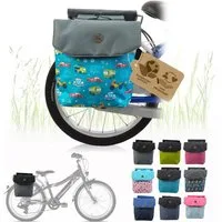 BambiniWelt by Rafael K. Fahrrad-Gepäckträger Gepäckträgertasche Fahrradtasche für Kinder z.B. für Puky Räder (M2)