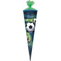 Herlitz Schultüte Herlitz Schultüte / Zuckertüte / 85cm / eckig / "Fußball"