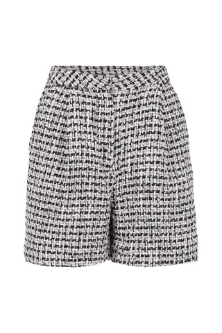 Rich & Royal - bouclé shorts white - Gr. - 34