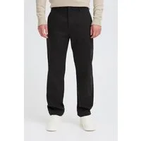 Blend Chinohose BHNATAN WIDE LEG CHINO mit Baumwollmischung, Relaxed Fit, knöchellang