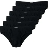 GÖTZBURG Slip Pure Cotton (6-St) mit doppeltem Frontbeeich ohne Eingriff