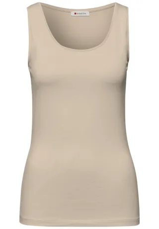 Street One - Street One A322896 off white cotton beige - Gr. - 42