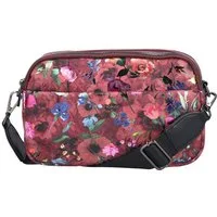 Rieker Umhängetasche, Damen Schultertasche, Handtasche mit zwei Reißverschlüssen