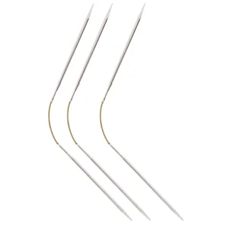 addi Strumpfstricknadeln "CraSyTrio LONG", Messing, 26 cm
