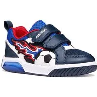 Geox J INEK BOY Sneaker Klettschuh mit Blinkfunktion, Größenschablone zum Download