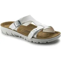 Birkenstock Sandalen Damen Sommer - Sofia - Anatomisches Kork-Latex-Fußbett - Sandale Flache Sandaletten mit modischer T-Spange und verstellbaren Riemen
