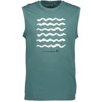 Blue Seven Muskelshirt Blue Seven Herren Muskelshirt Tank Top Wellen dunkelgrün (1-tlg)