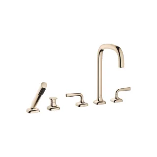 Dornbracht Wannen-Fünflochbatterie für Wannenrandmontage COYA 27522414 Champagne (22kt Gold),2752241 27522414-47