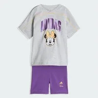 adidas Sportswear T-Shirt ADIDAS DISNEY MINNIE MAUS T-SHIRT-SET (1-tlg)