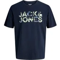 Jack & Jones T-Shirt JJEJEFF LOGO TEE SS SN
