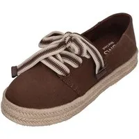 TOMS CAROLINA LACE UP Espadrille hot cocoa deco