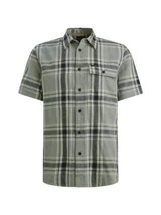 PME Legend - Wrenchmen s/s Craftsmen Check iceberg green - Gr. - XXXL
