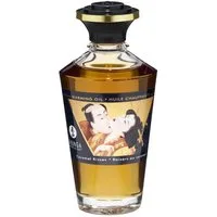 SHUNGA Massageöl Aphrodisiakum wärmendes Massage Öl – Caramel Kisses, Atemaktivierte Erwärmung