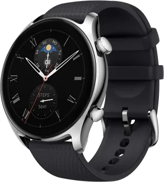 Amazfit GTR 4 Limited Edition [inkl. Kautschukarmband schwarz] 46mm Edelstahlgehäuse schwarz