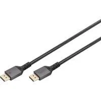 DisplayPort 1.4 Premium Anschlusskabel, UHD 8K schwarz/grau, 3 Meter