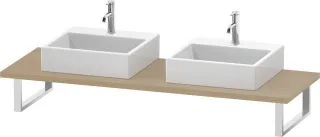 Duravit L-Cube Konsole Mediterrane Eiche Matt 800x550x30 mm - LC107C07171 LC107C07171