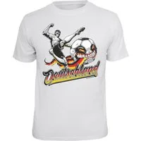 RAHMENLOS® T-Shirt für Fußballfans zu Sportereignissen: Deutschland