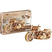 Revell® Modellbausatz Revell Tiny Adventures, Cruiser V-Twin, Motorrad-Bausatz aus Holz, Maßstab 1:13, Made in Europe
