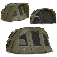 Lucx Angelzelt Tiger Karpfenzelt Bivvy, Personen: 3 (Komplett-Set)