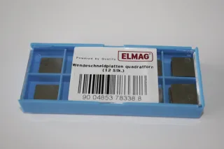 ELMAG Wendeschneidplatten quadratform (12 Stk.) - 78338