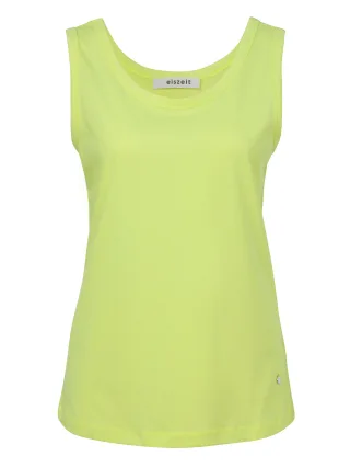 eiszeit - Top Rundhals lime neon - Gr. - 50
