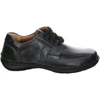 Josef Seibel Seibel New Anvers 08 Leder Comfortschuhe schwarz Schnürschuh