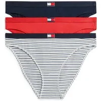 Tommy Hilfiger Underwear Slip 3 PACK BIKINI (EXT.SIZES) (Packung, 3-St) Logo am Bund, aus Baumwoll-Stretch