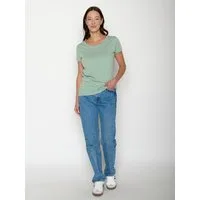 GreenBomb T-Shirt Loves Basic Motiv Basic (1-tlg., 1) figurbetont, leicht tailliert, klassische Kurzärmel