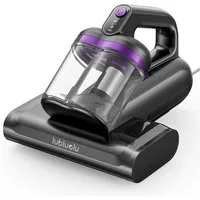 lubluelu Matratzenreinigungsgerät Milbenstaubsauger mit UV-C-Licht Milben-Handstaubsauger, 350 W, beutellos, 15KPA,Ultraschall,55°C Heißluft,doppelter Zyklon