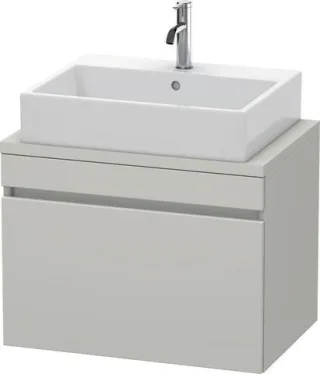 Duravit DuraStyle Konsolenwaschtischunterbau wandhängend Betongrau Matt 700x478x512 mm - DS530100707 DS530100707
