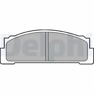 Delphi Bremsbel?ge vorne Fiat Lancia Seat