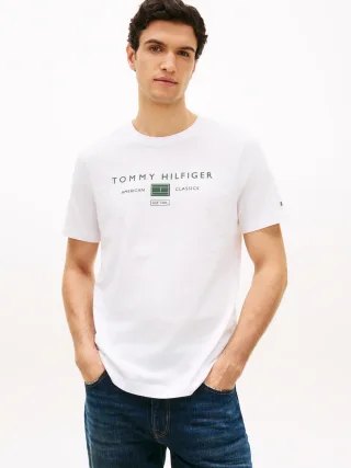 BRAND LOVE MONO STACK TEE White - Gr. - XL